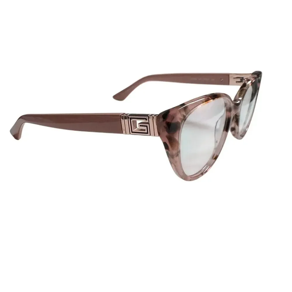 NEW Guess GU2908 074 pink tortoise shell Cat-eye glasses